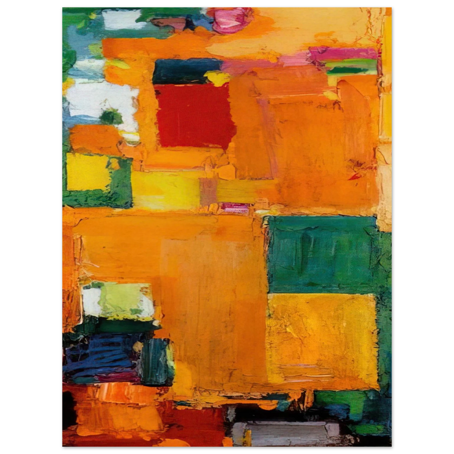 Hans Hofmann - Kaleidos  75x100 cm / 30x40inches Fine Art Poster