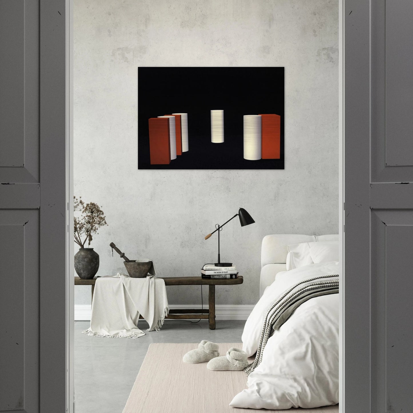 Ballet Neoconcreto # 1 - 1958 - Lygia Pape Brushed Aluminum Print - 70x100 cm / 28x40 inches | Lygia Pape Aluminum Print | Lygia Pape Prints