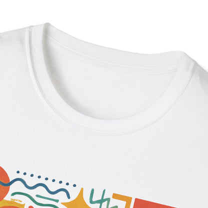 Camiseta "Sobreestimulada" para mamá | Camiseta divertida para mamá cansada | Ropa "Weirdcore" | Camiseta humorística de la generación Z | Camiseta "Agotada pero estética"