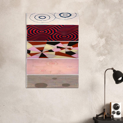 THE FABRIC WORKS BOARD - Louise Bourgeois Brushed Aluminum Print - 70x100 cm / 28x40 inches | Louise Bourgeois Aluminum Print | Louise Bourgeois Prints