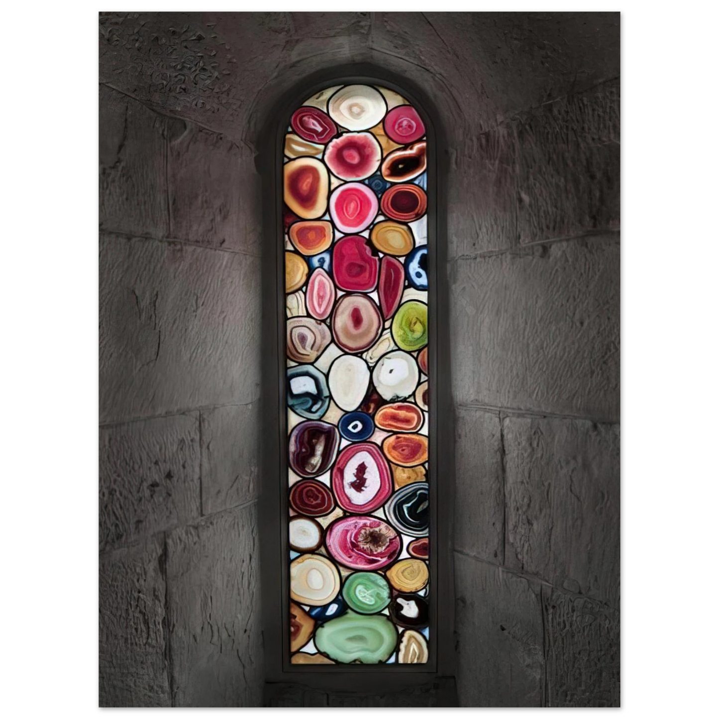Sigmar Polke - AHATFENSTER 2009 2  75x100 cm / 30x40inches Fine Art Poster