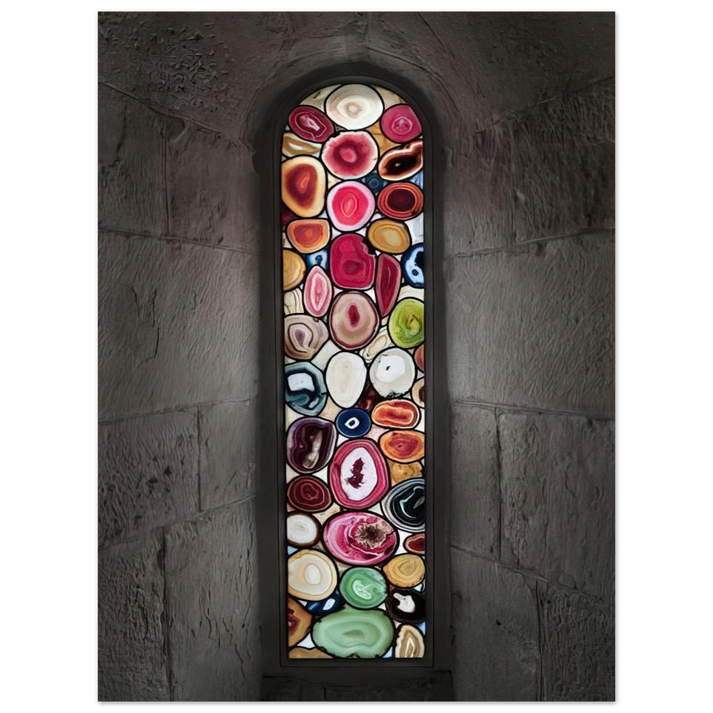 Sigmar Polke - AHATFENSTER 2009 2  75x100 cm / 30x40inches Fine Art Poster