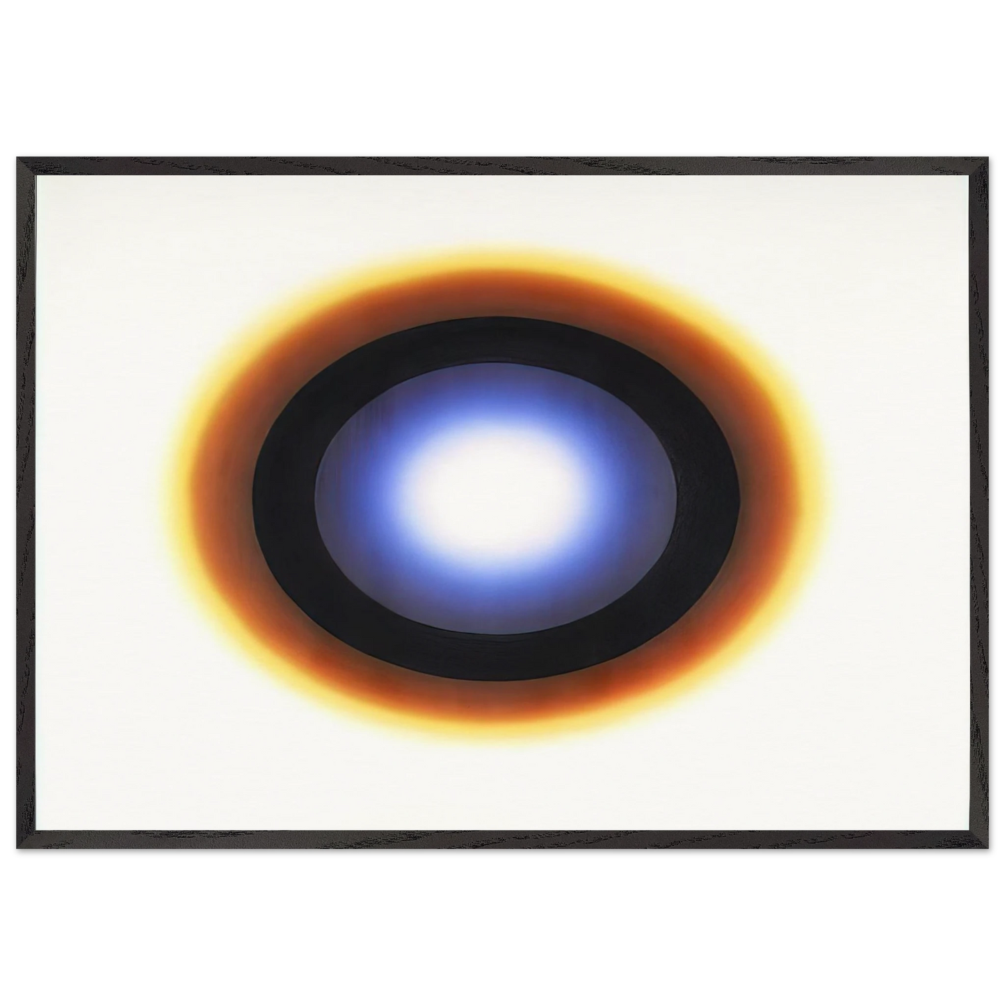 Koo - 1964 - Wojciech Fangor 70x100 cm / 28x40 inches Framed Art Print – Black Wooden Frame