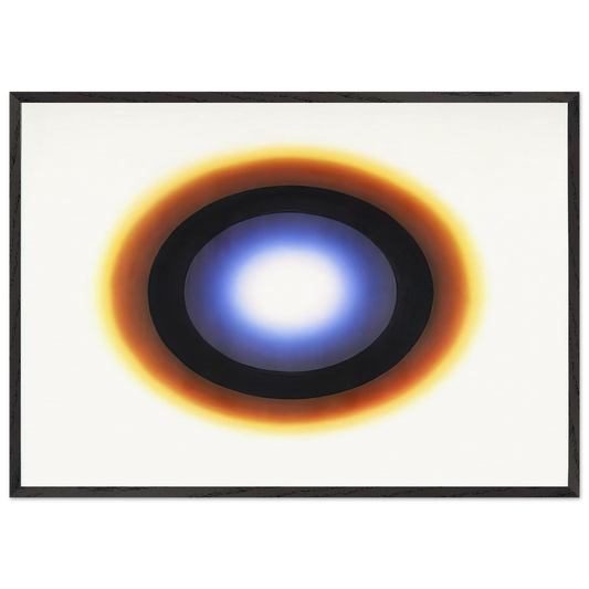 Koo - 1964 - Wojciech Fangor 70x100 cm / 28x40 inches Framed Art Print – Black Wooden Frame