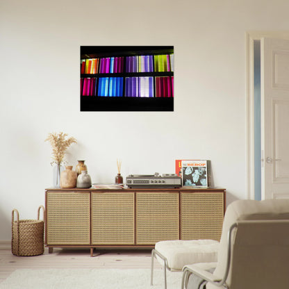 Sun Sonata - 1983 Williamsburg, Virginia, United States - Gene Davis Brushed Aluminum Print - 70x100 cm / 28x40 inches | Gene Davis Aluminum Print | Gene Davis Prints