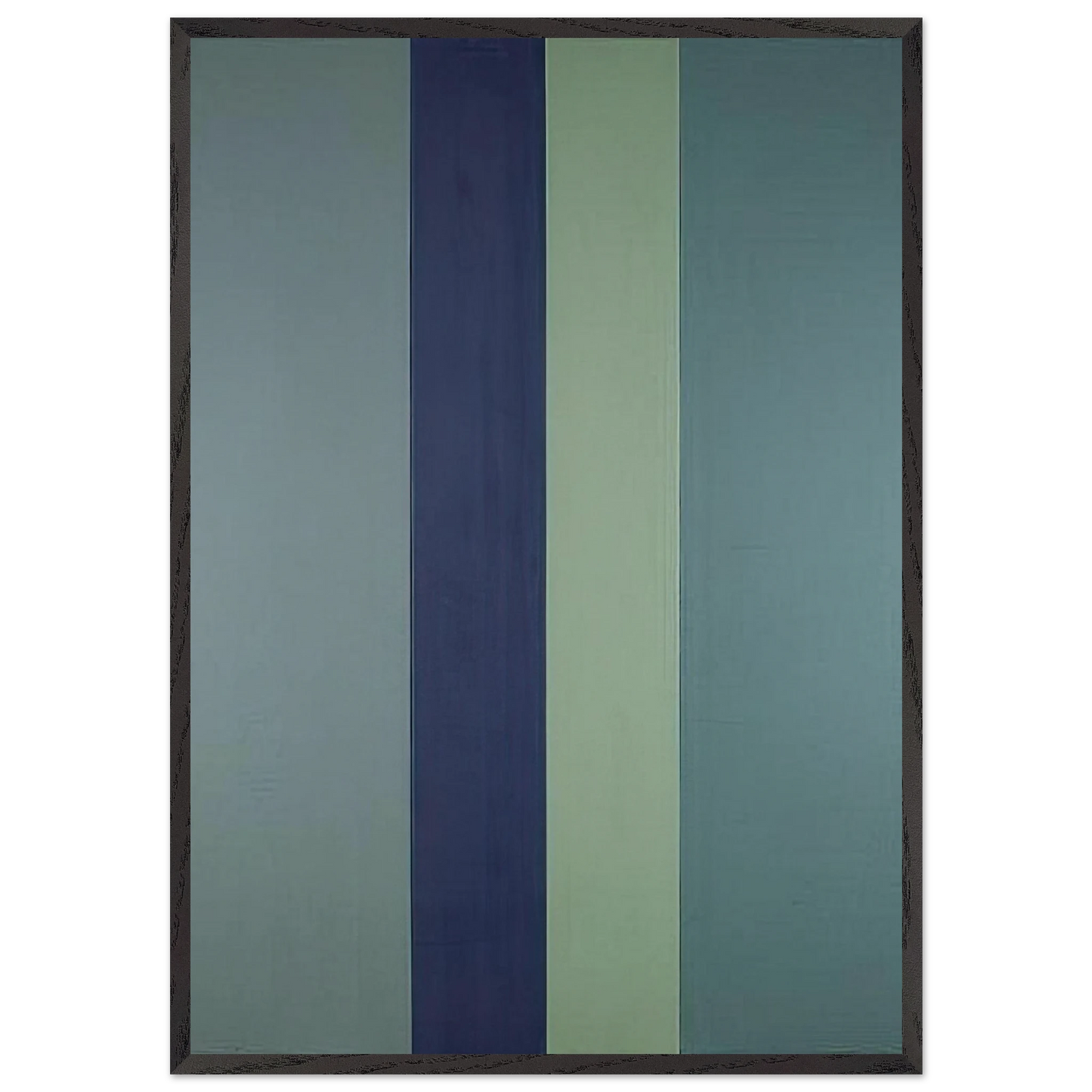 To Corfu - 1976 - Brice Marden 70x100 cm / 28x40 inches Framed Art Print – Black Wooden Frame