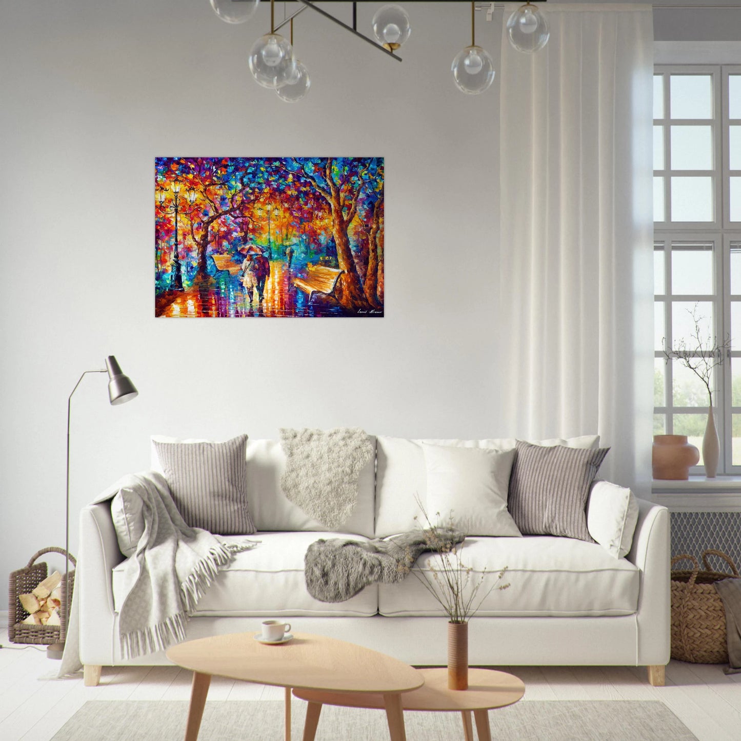 Leonid Afremov - Leonid Afremov Brushed Aluminum Print - 70x100 cm / 28x40 inches | Leonid Afremov Aluminum Print | Leonid Afremov Prints