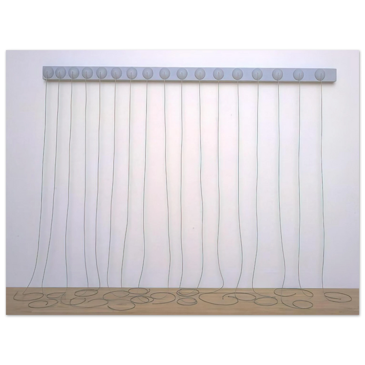 Eva Hesse - ADDENDUM 1967  75x100 cm / 30x40inches Fine Art Poster