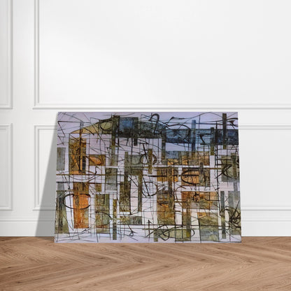 Lookscape - 1952 - Jimmy Ernst Brushed Aluminum Print - 70x100 cm / 28x40 inches | Jimmy Ernst Aluminum Print | Jimmy Ernst Prints