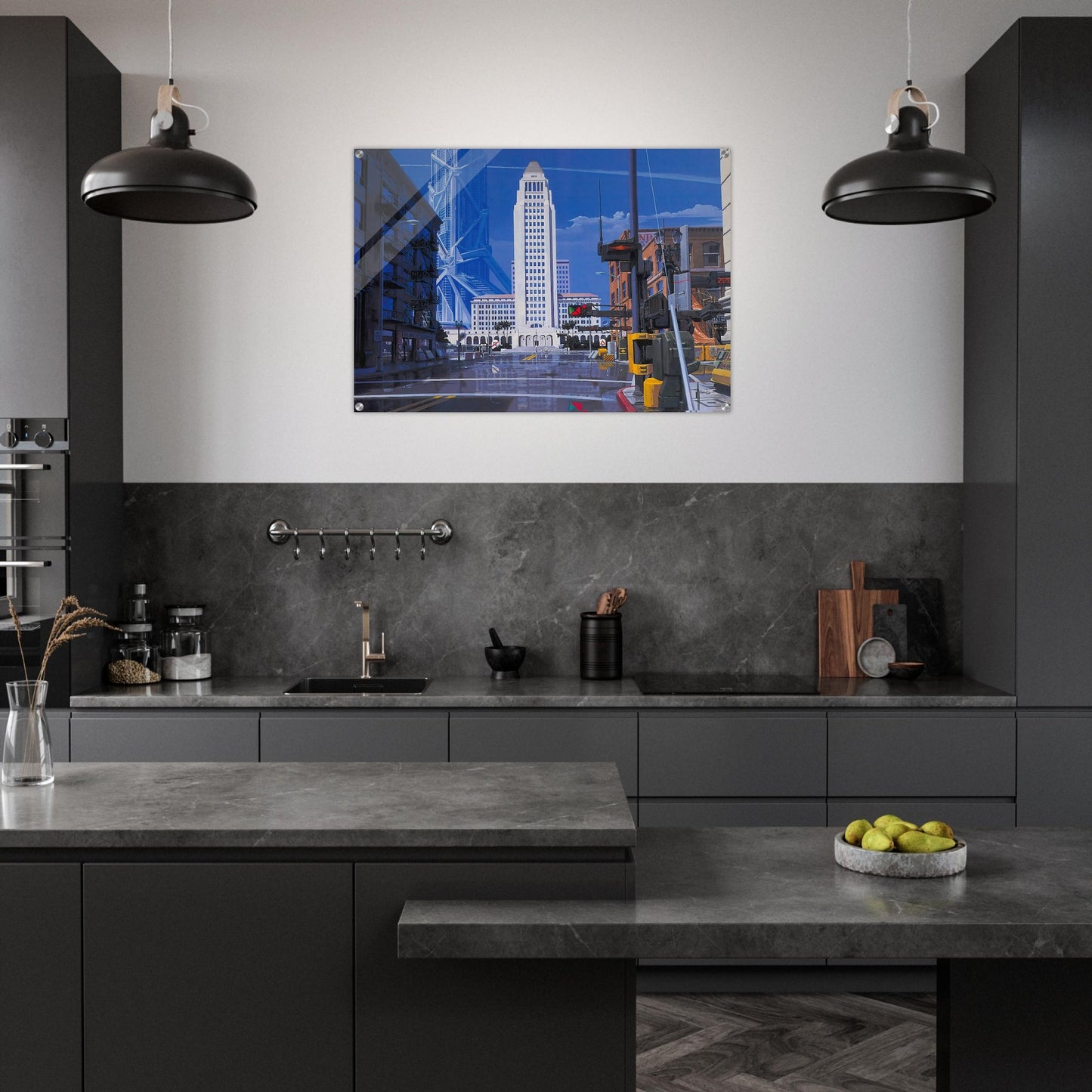 Syd Mead - Syd Mead Acrylic Print - 70x100 cm / 28x40″ inches | Syd Mead Wall Art | Syd Mead Prints