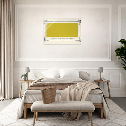 Jaundiced Cuckolds Handling Ochre - Alphonse Allais Acrylic Print - 70x100 cm / 28x40″ inches