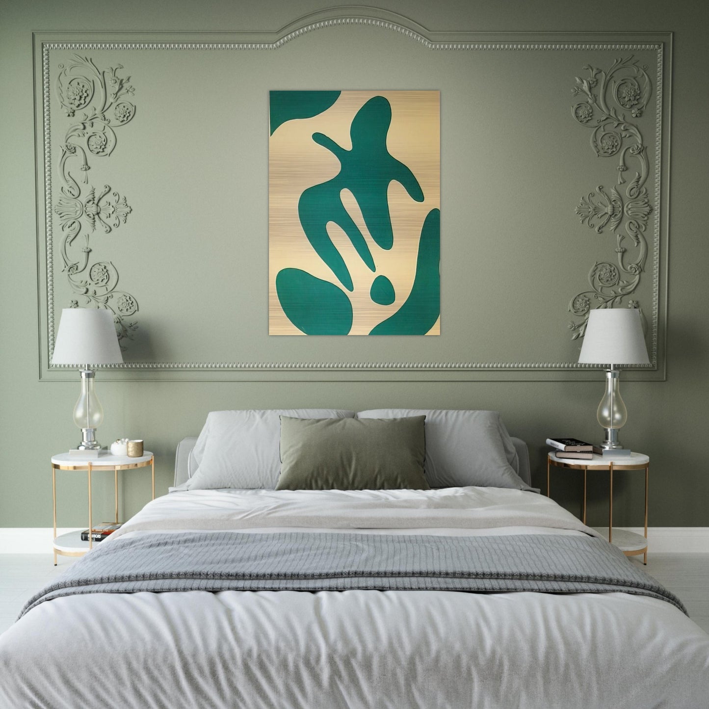 Constellations - Jean Arp Brushed Aluminum Print - 70x100 cm / 28x40 inches | Jean Arp Aluminum Print | Jean Arp Prints