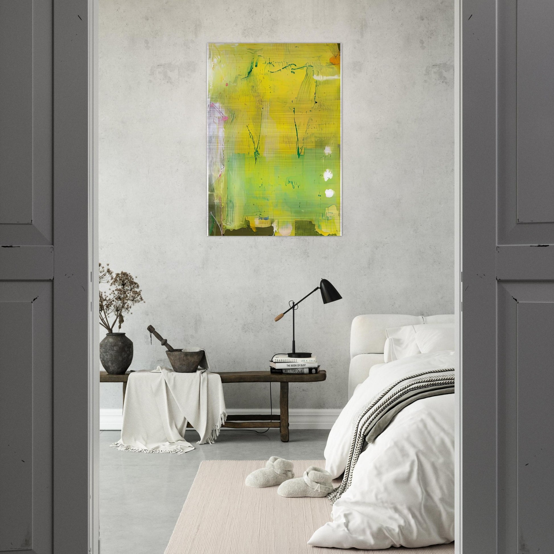 The Rake’s Progress, 1991- - Helen Frankenthaler Brushed Aluminum Print - 70x100 cm / 28x40 inches | Helen Frankenthaler Aluminum Print | Helen Frankenthaler Prints