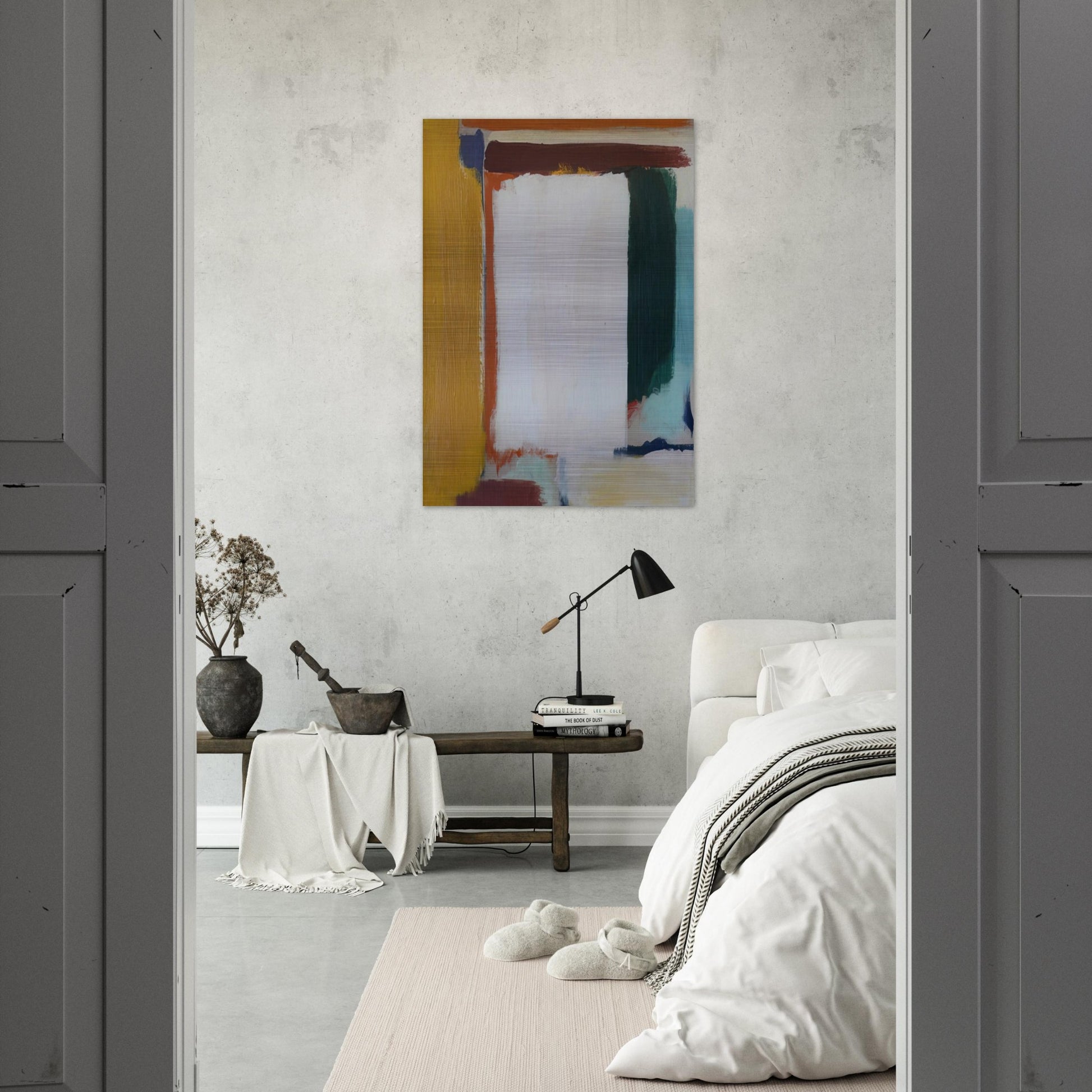 Untitled - 1964 - Giorgio Cavallon Brushed Aluminum Print - 70x100 cm / 28x40 inches | Giorgio Cavallon Aluminum Print | Giorgio Cavallon Prints