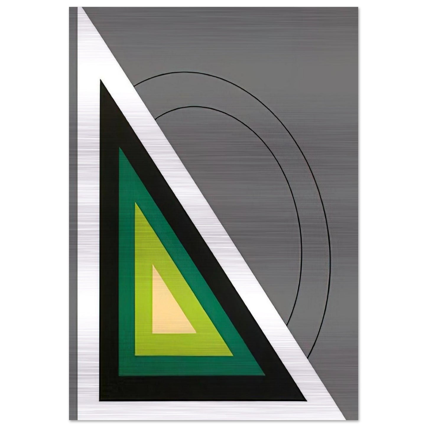Untitled - Concretism - Carmelo Arden Quin Brushed Aluminum Print - 70x100 cm / 28x40 inches | Carmelo Arden Quin Aluminum Print | Carmelo Arden Quin Prints