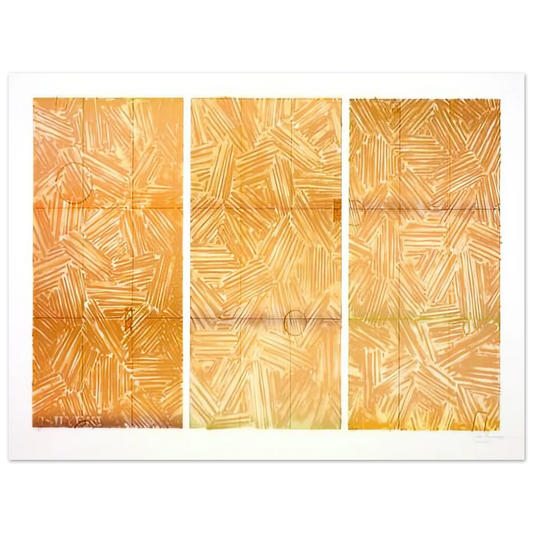Jasper Johns - USUYUKI 1979  75x100 cm / 30x40inches Fine Art Poster