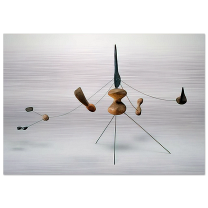 CONSTELLATION 1942 - Alexander Calder Brushed Aluminum Print - 70x100 cm / 28x40 inches | Alexander Calder Aluminum Print | Alexander Calder Prints