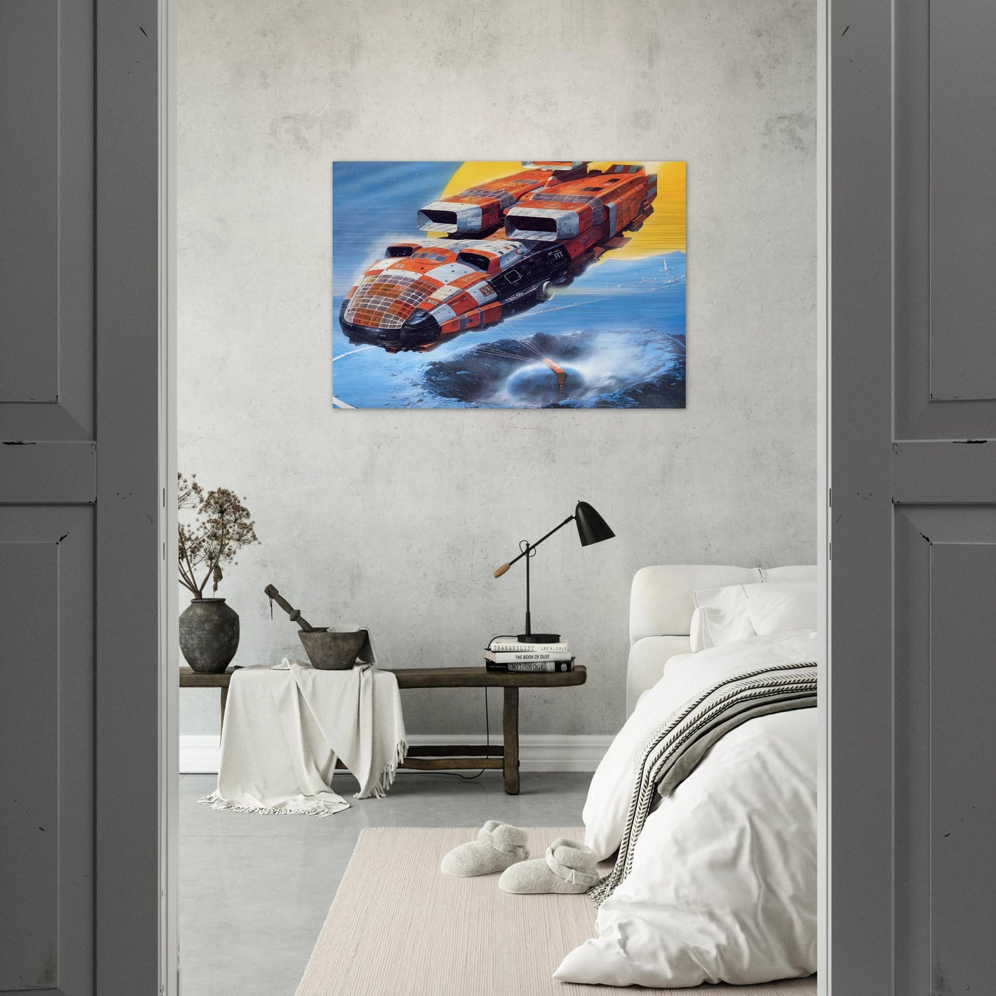 Chris Foss - Chris Foss Brushed Aluminum Print - 70x100 cm / 28x40 inches | Chris Foss Aluminum Print | Chris Foss Prints