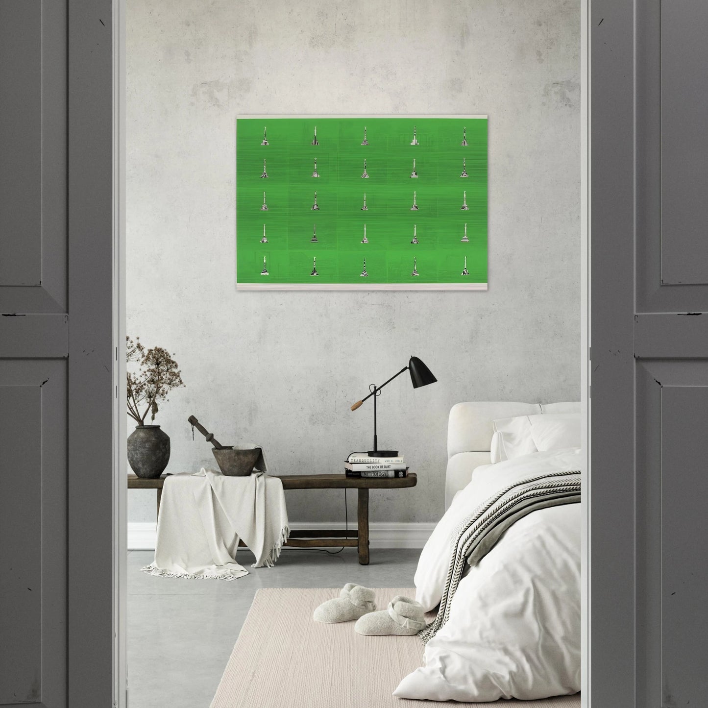 Berlin 1 - 1970 - Dieter Roth Brushed Aluminum Print - 70x100 cm / 28x40 inches | Dieter Roth Aluminum Print | Dieter Roth Prints