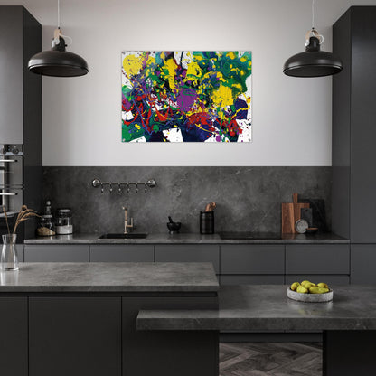 Untitled  SFP94-107 SFF1751  - Sam Francis Acrylic Print - 70x100 cm / 28x40″ inches