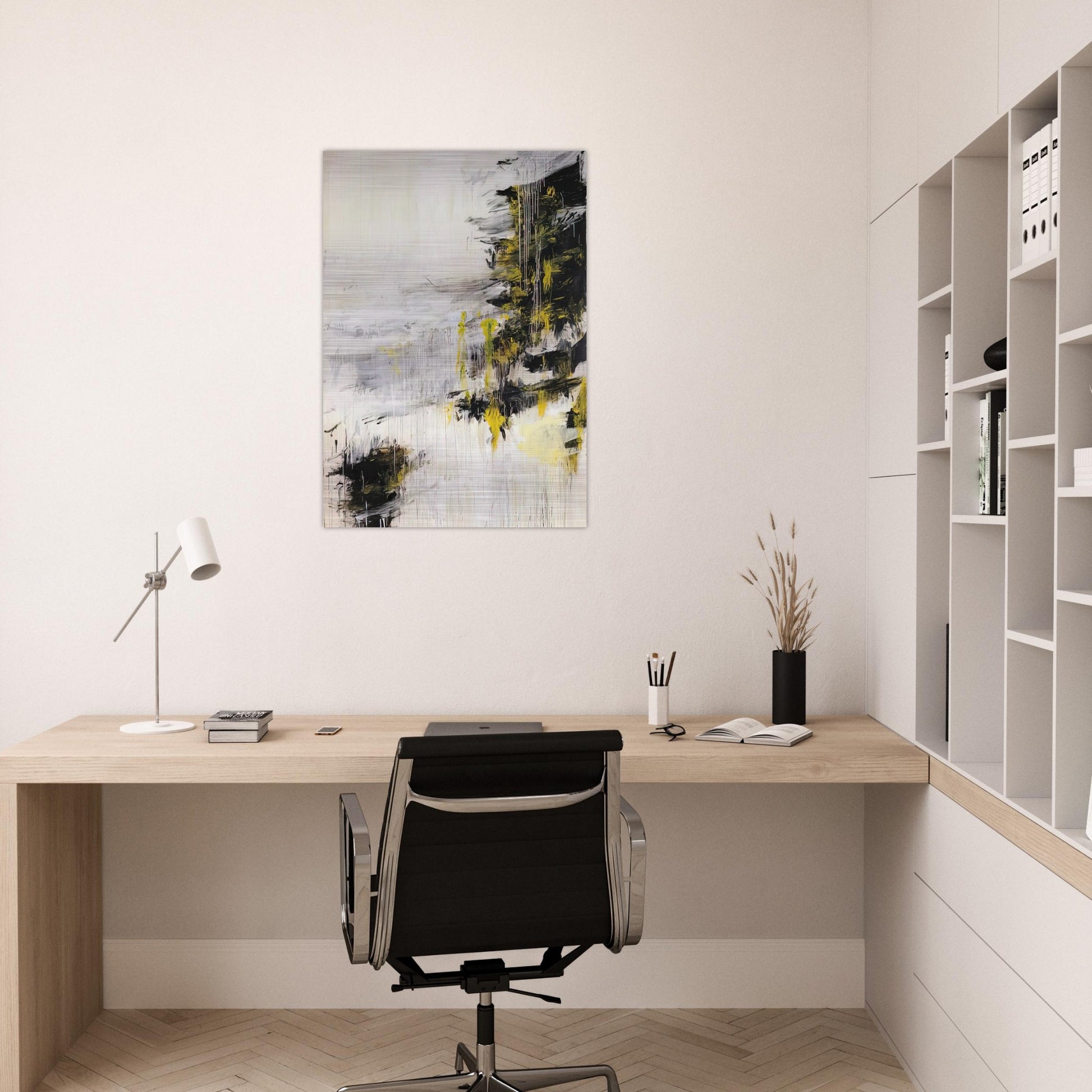 Quattro Stagioni II. Inverno - Cy Twombly Brushed Aluminum Print - 70x100 cm / 28x40 inches | Cy Twombly Aluminum Print | Cy Twombly Prints