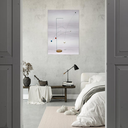 UNTITLED 1935 - Alexander Calder Brushed Aluminum Print - 70x100 cm / 28x40 inches | Alexander Calder Aluminum Print | Alexander Calder Prints