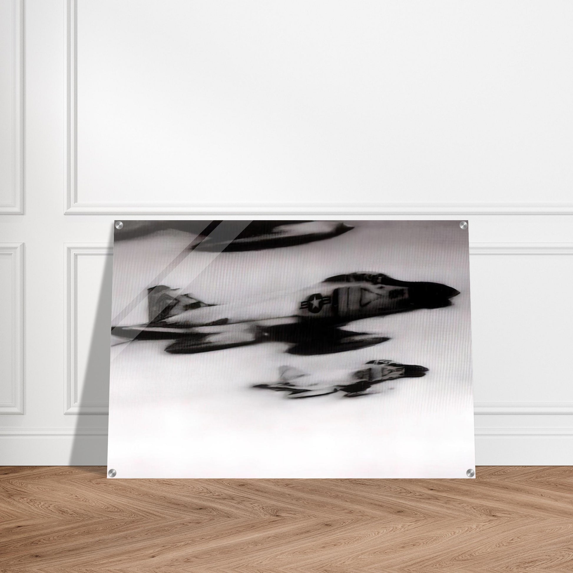 PHANTOM INTERCEPTORS - Gerhard Richter Acrylic Print - 70x100 cm / 28x40″ inches