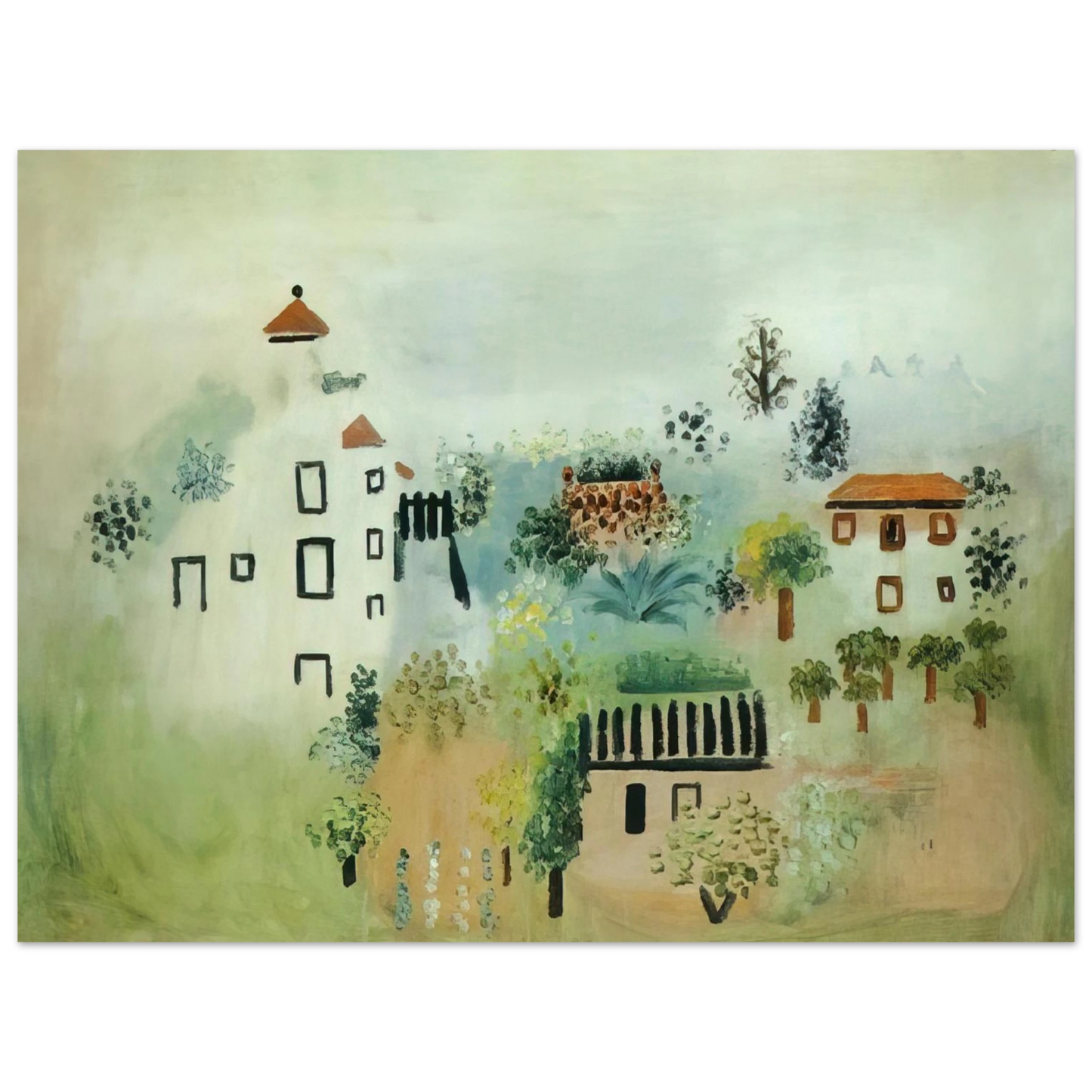 Arkhyp Kuindzhi - Landscape  75x100 cm / 30x40inches Fine Art Poster