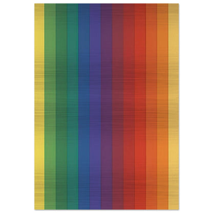 Spectrum IV - Ellsworth Kelly Brushed Aluminum Print - 70x100 cm / 28x40 inches | Ellsworth Kelly Aluminum Print | Ellsworth Kelly Prints