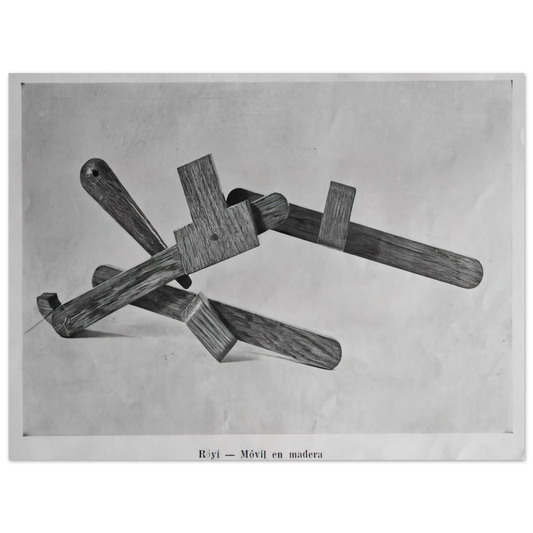 Gyula Kosice - RÃƒÂ¶yi - 1945  75x100 cm / 30x40inches Fine Art Poster