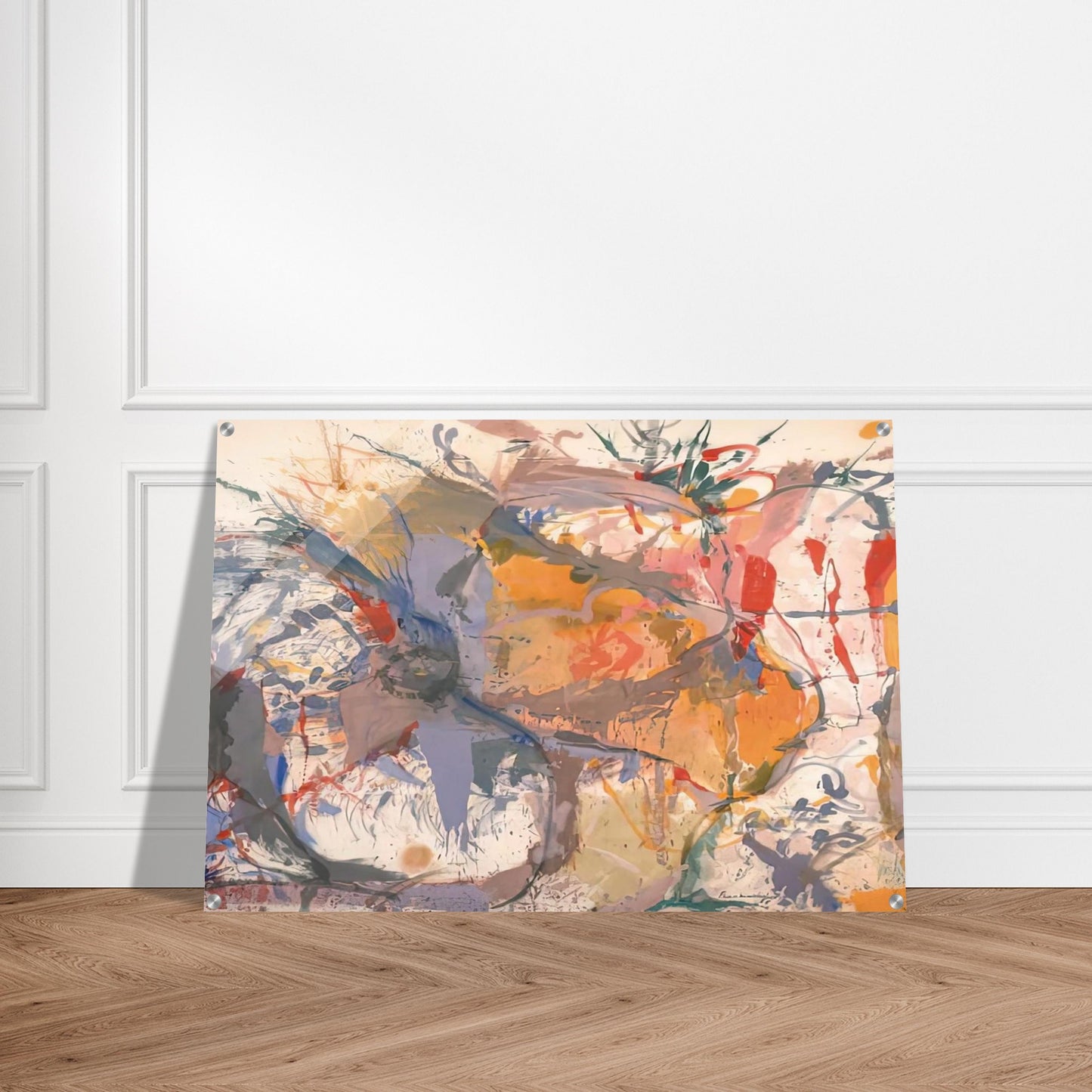 Before the Caves, 1958- - Helen Frankenthaler Acrylic Print - 70x100 cm / 28x40″ inches | Helen Frankenthaler Wall Art | Helen Frankenthaler Prints