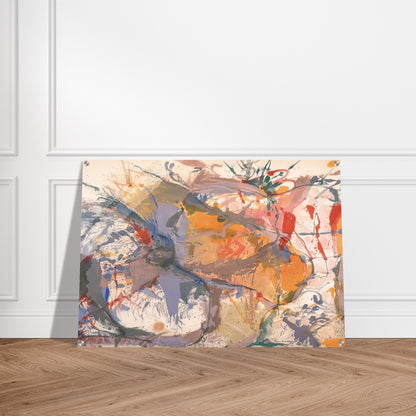 Before the Caves, 1958- - Helen Frankenthaler Acrylic Print - 70x100 cm / 28x40″ inches | Helen Frankenthaler Wall Art | Helen Frankenthaler Prints