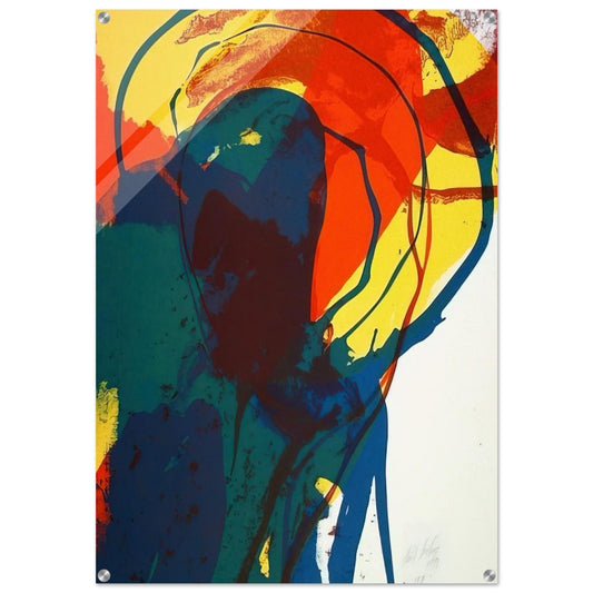 Untitled - Paul Jenkins Acrylic Print - 70x100 cm / 28x40″ inches