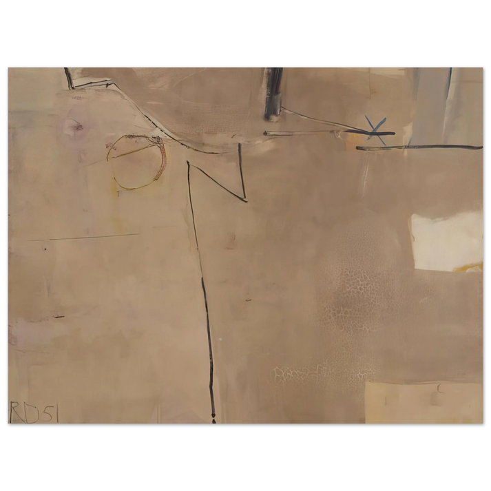Richard Diebenkorn - #22 Albuquerque  75x100 cm / 30x40inches Fine Art Poster