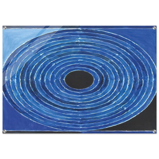 Bindu - Abstract Art - S. H. Raza Acrylic Print - 70x100 cm / 28x40″ inches