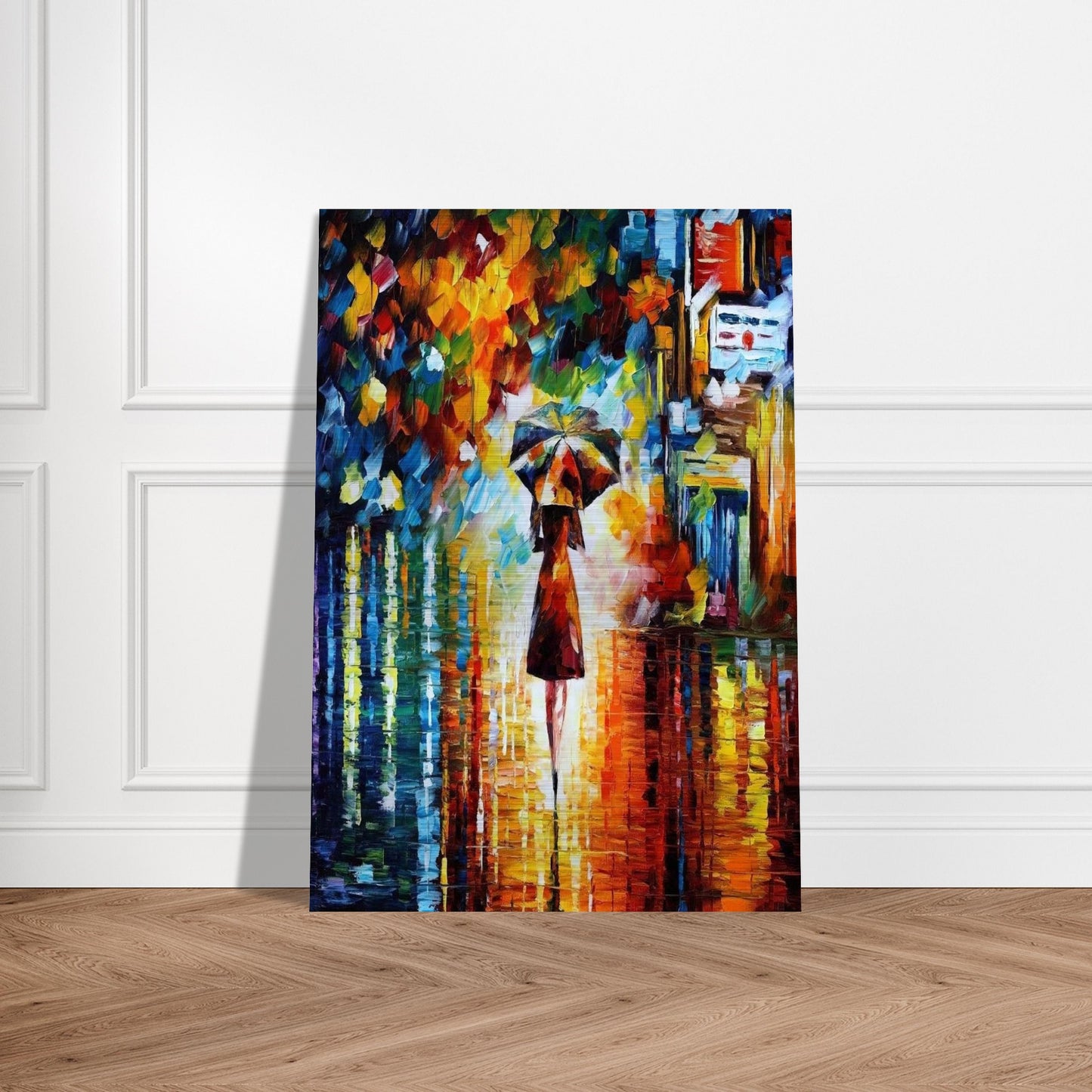 Leonid Afremov - Leonid Afremov Brushed Aluminum Print - 70x100 cm / 28x40 inches | Leonid Afremov Aluminum Print | Leonid Afremov Prints
