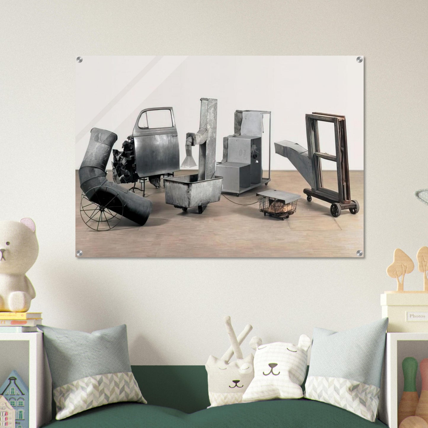 ORACLE 1965 - Robert Rauschenberg Acrylic Print - 70x100 cm / 28x40″ inches