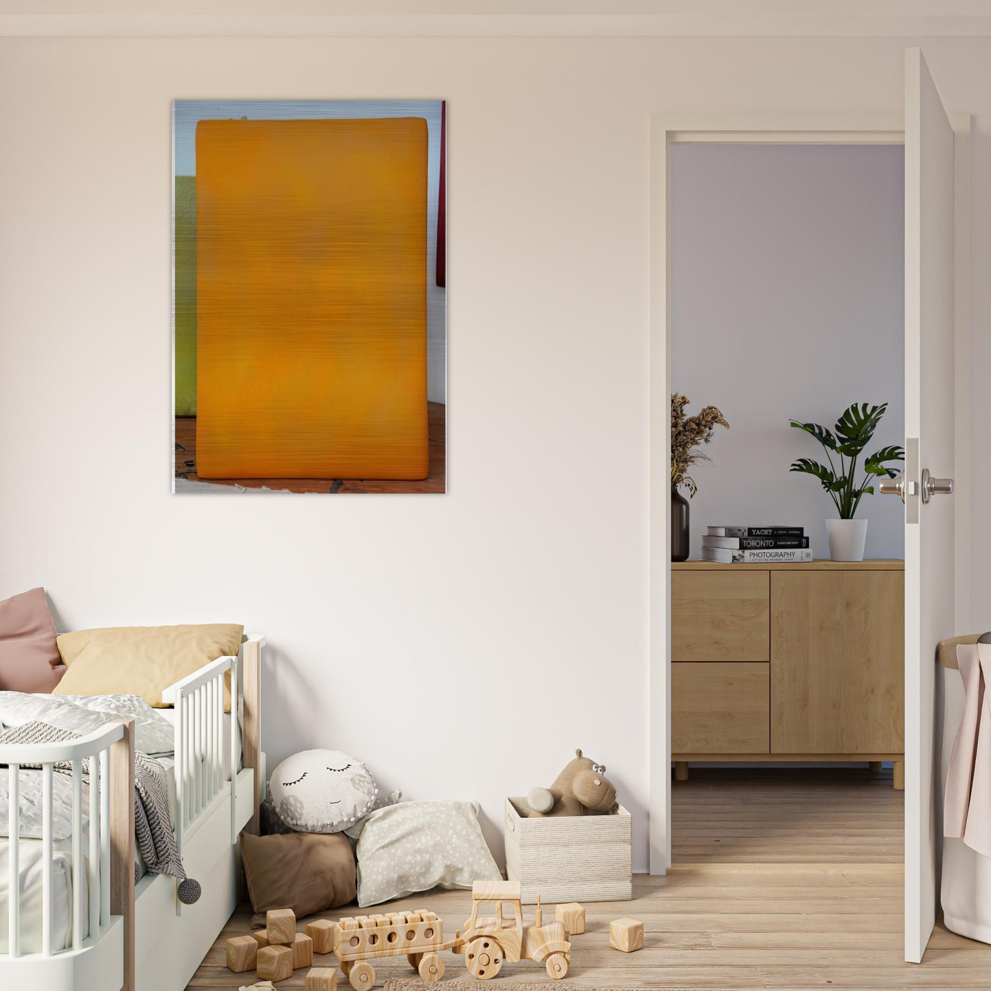 CALDO 2002 - Gotthard Graubner Brushed Aluminum Print - 70x100 cm / 28x40 inches | Gotthard Graubner Aluminum Print | Gotthard Graubner Prints