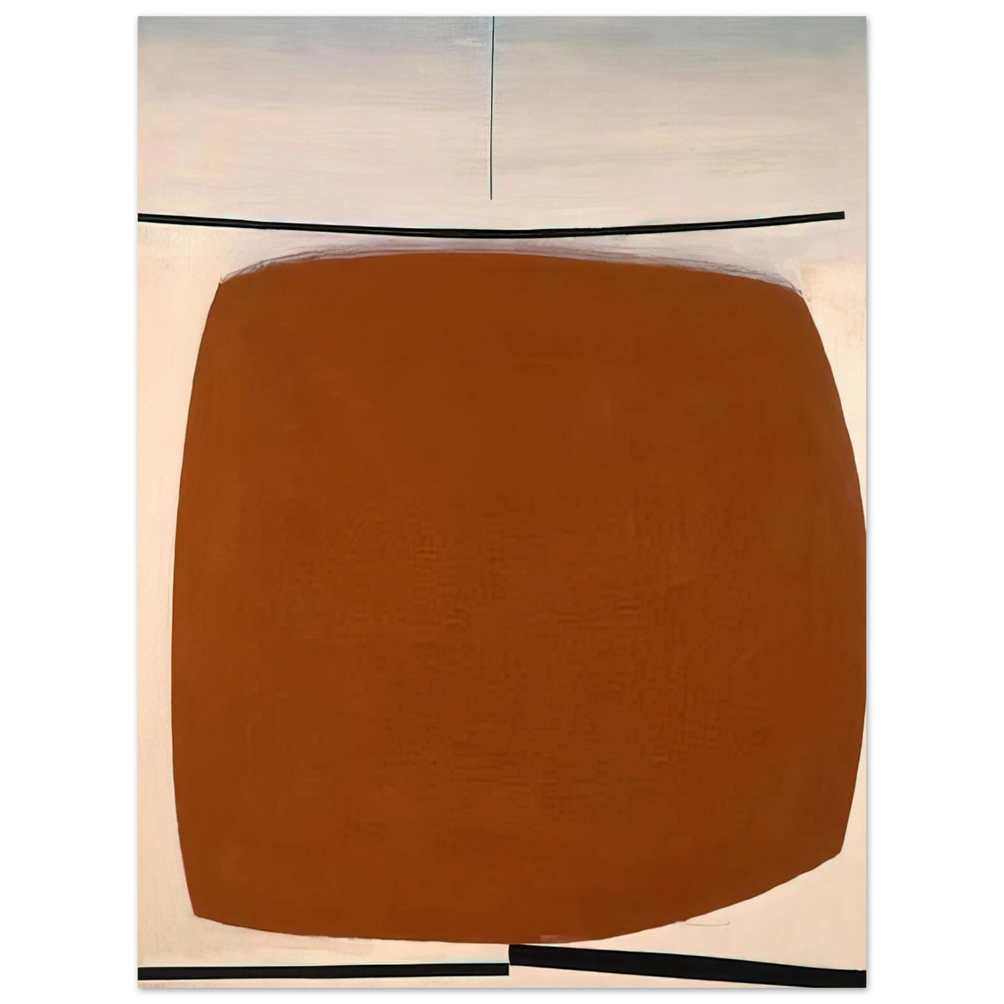 Victor Pasmore - Yellow Abstract - 1961  75x100 cm / 30x40inches Fine Art Poster