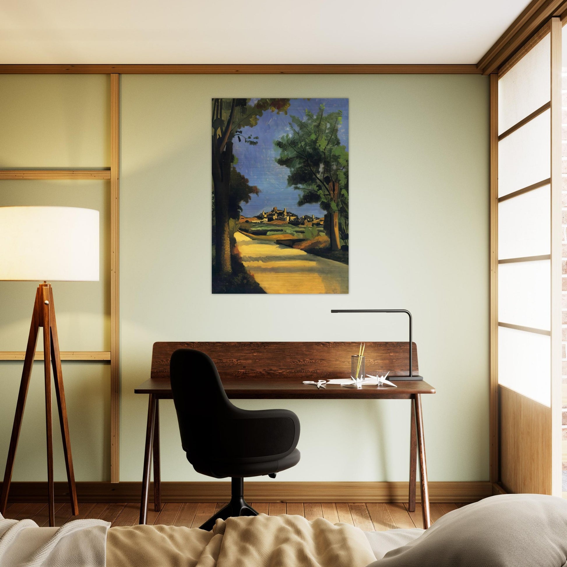 THE ROAD 1932 - Andre Derain Brushed Aluminum Print - 70x100 cm / 28x40 inches | Andre Derain Aluminum Print | Andre Derain Prints