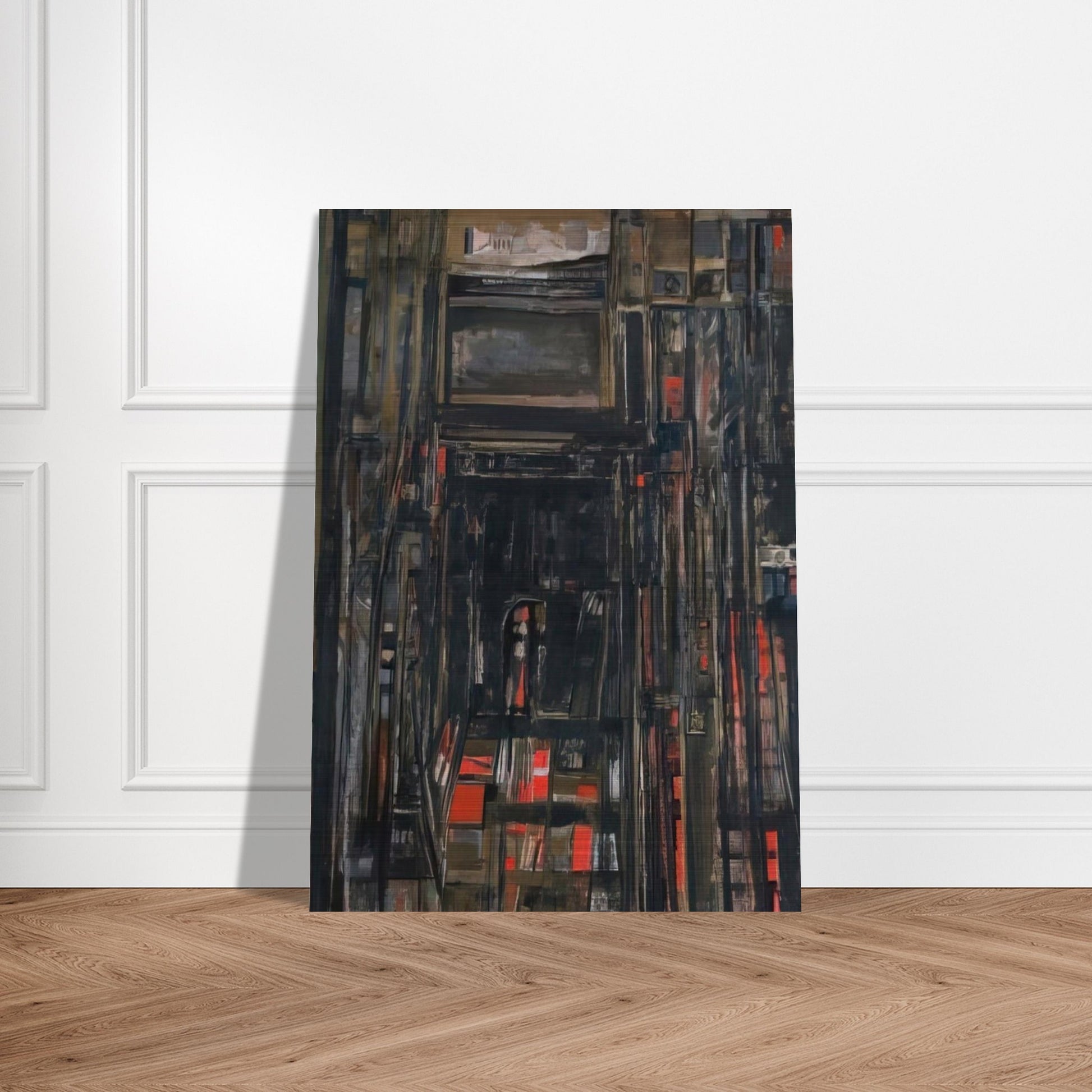 Le theatre PIrandello - 1976 - Maria Helena Vieira da Silva Brushed Aluminum Print - 70x100 cm / 28x40 inches | Maria Helena Vieira da Silva Aluminum Print | Maria Helena Vieira da Silva Prints