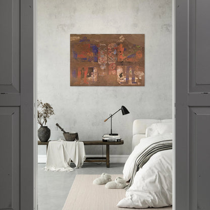Graphic with Cocoa - 1968 - Dieter Roth Brushed Aluminum Print - 70x100 cm / 28x40 inches | Dieter Roth Aluminum Print | Dieter Roth Prints