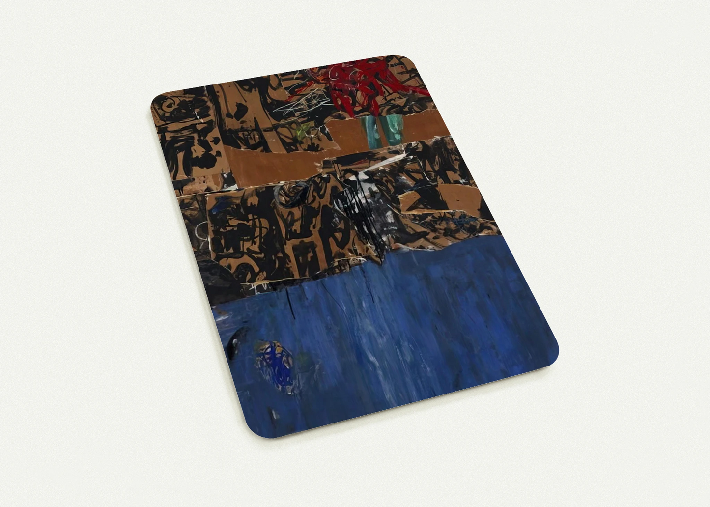 Blue Blue Blue By Allan Kaprow Pack of 10 Post Cards | Allan Kaprow Post Cards | A6 (10.5 x 14.8 cm) - 4.1 x 5.8 inches