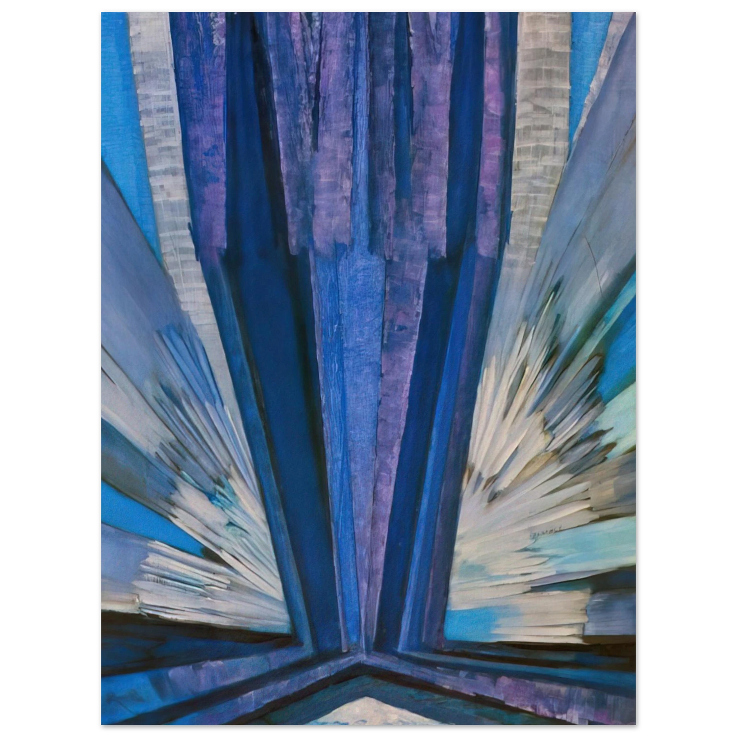 Frantisek Kupka - Blue  75x100 cm / 30x40inches Fine Art Poster