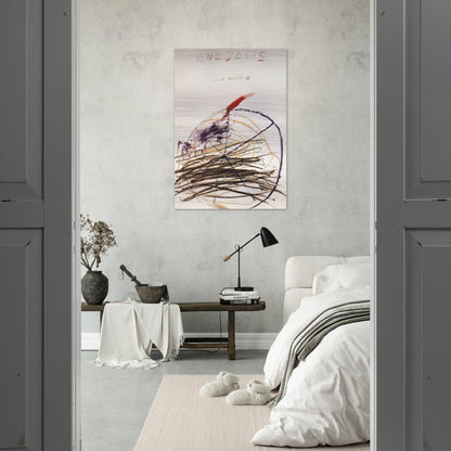 Anabasis  Xenephon  - Cy Twombly Brushed Aluminum Print - 70x100 cm / 28x40 inches | Cy Twombly Aluminum Print | Cy Twombly Prints