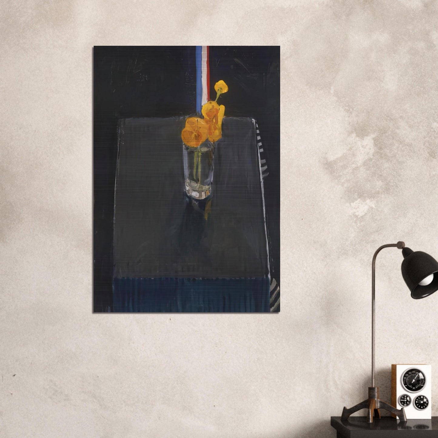 Poppies - Richard Diebenkorn Brushed Aluminum Print - 70x100 cm / 28x40 inches | Richard Diebenkorn Aluminum Print | Richard Diebenkorn Prints