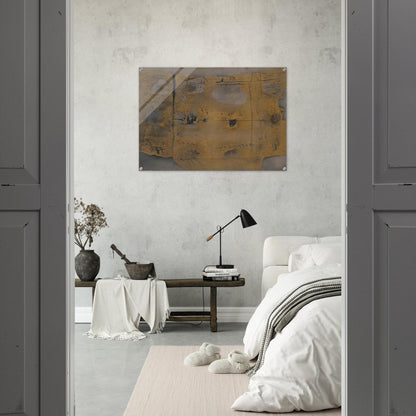GREAT PAINTING 1958 - Antoni Tapies Acrylic Print - 70x100 cm / 28x40″ inches