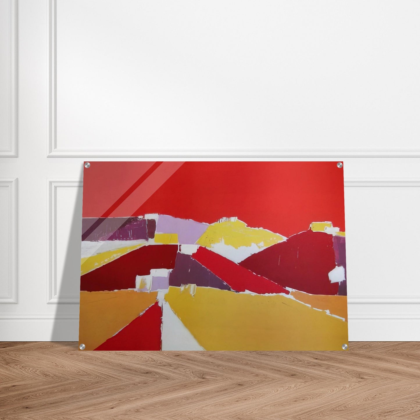 Agrigente - 1953 - Nicolas de Stael Acrylic Print - 70x100 cm / 28x40″ inches