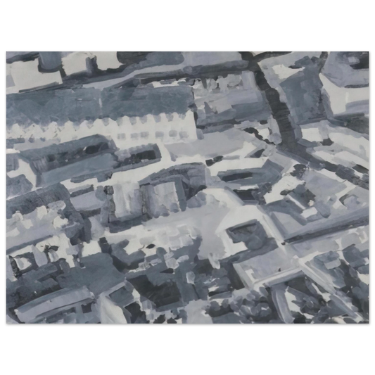 Gerhard Richter - TOWNSCAPE M3 1968  75x100 cm / 30x40inches Fine Art Poster
