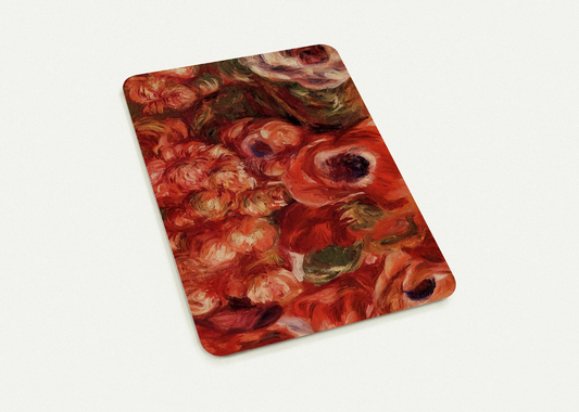 Anemonies By Pierre-Auguste Renoir Pack of 10 Post Cards | Pierre-Auguste Renoir Post Cards | A6 (10.5 x 14.8 cm) - 4.1 x 5.8 inches